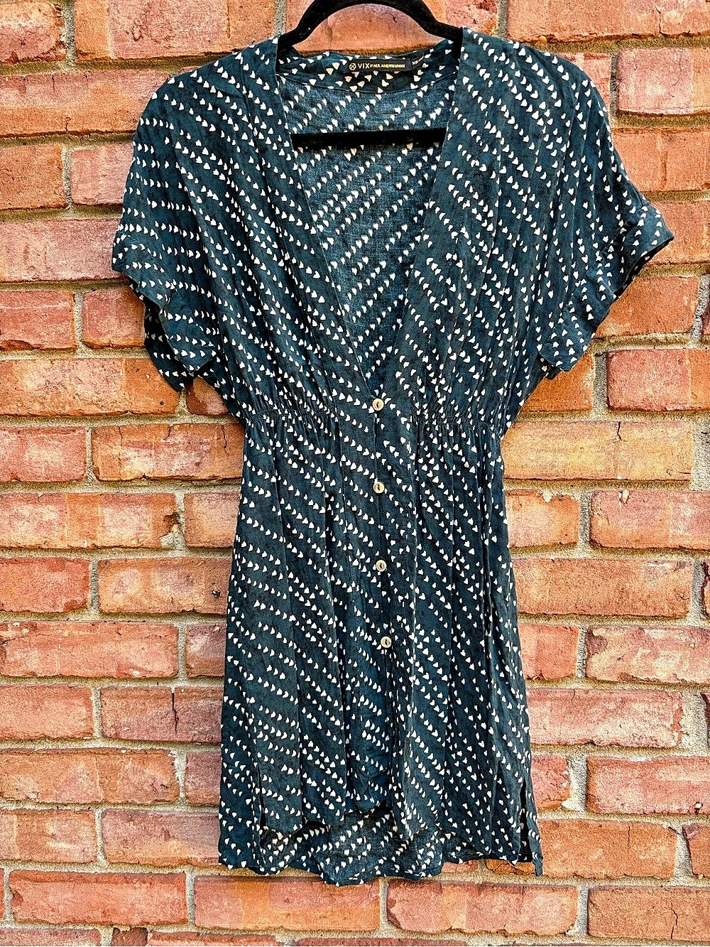 VIX PAULAHERMANNY Printed Mini Dress Size XS